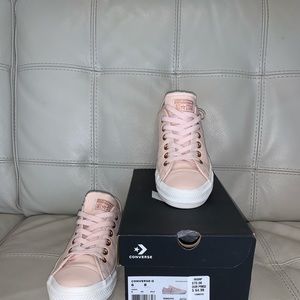 Lucious Leather Converse sneakers